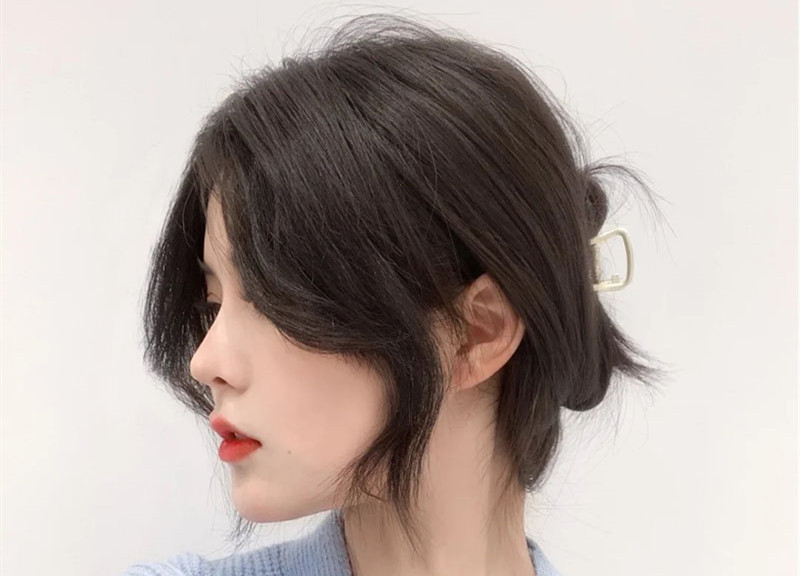 女生卷八字刘海